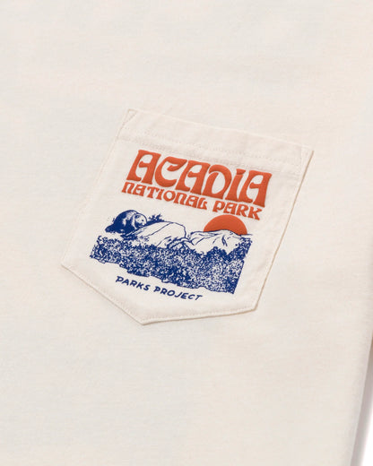 Acadia Puff Print Pocket Tee
