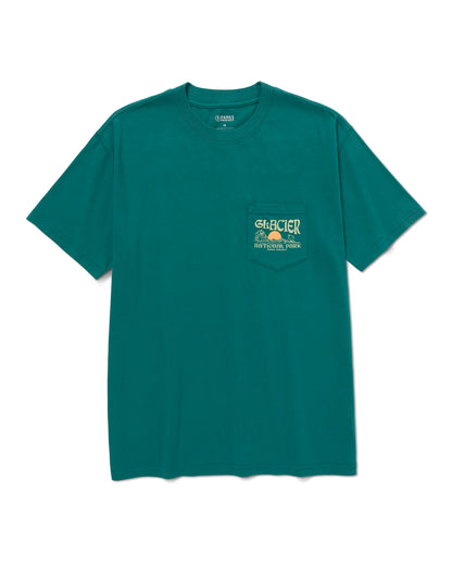 Glacier Puff Print Pocket Tee