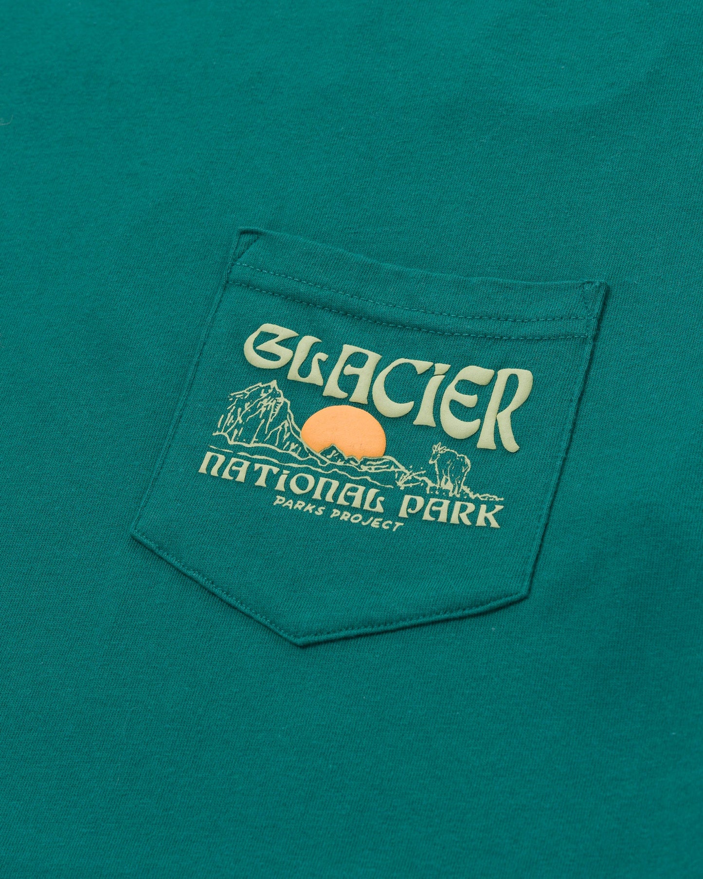 Glacier Puff Print Pocket Tee