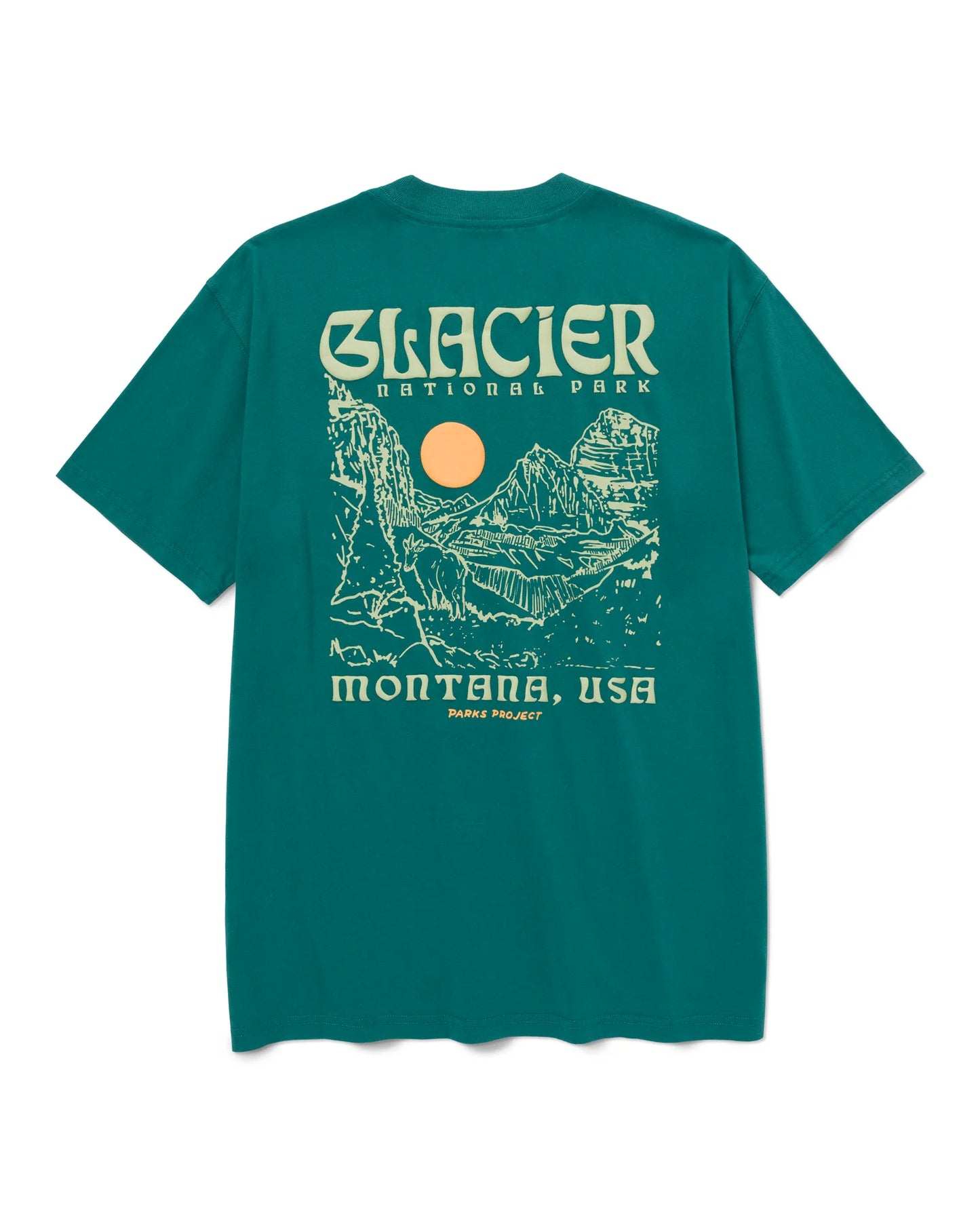 Glacier Puff Print Pocket Tee