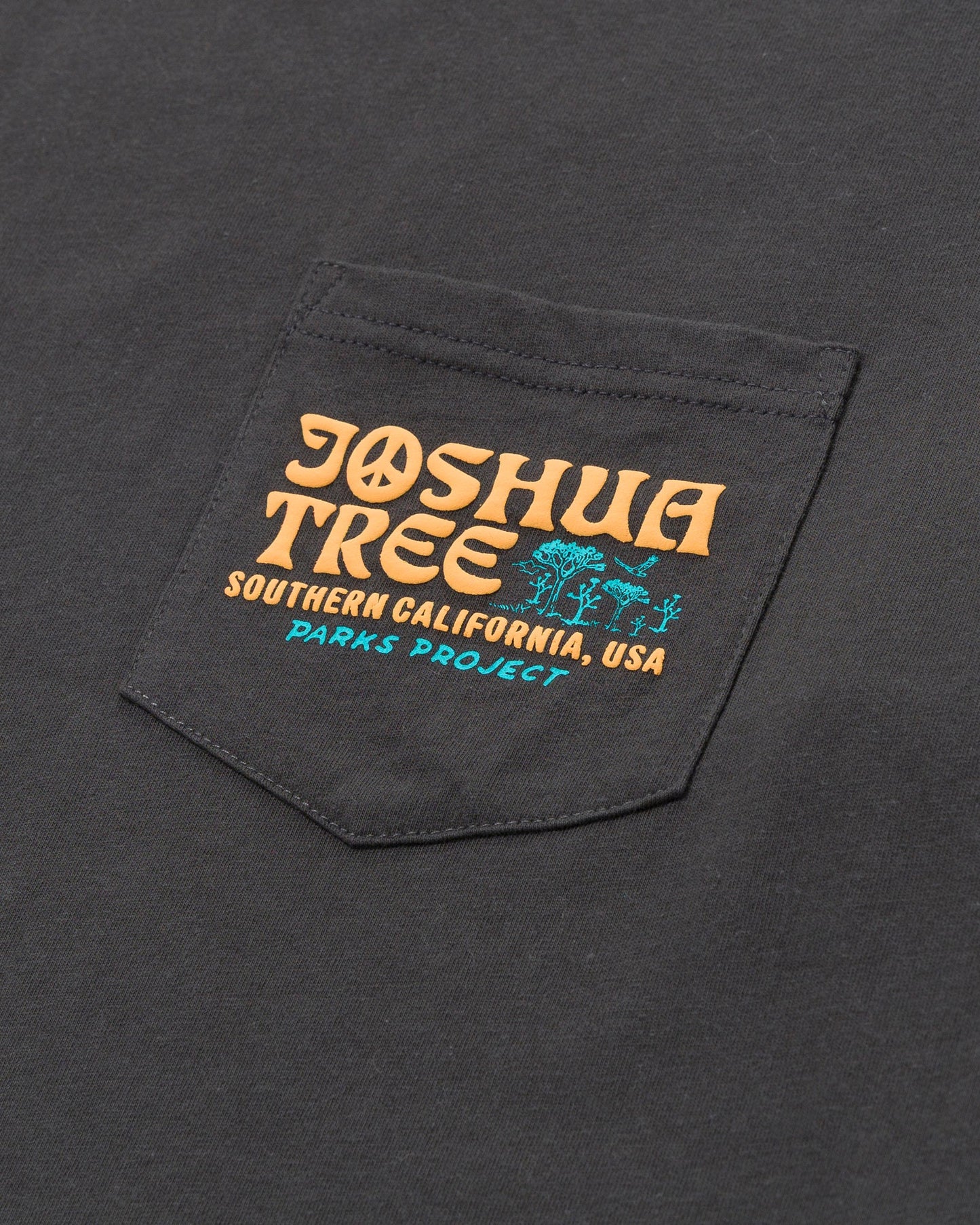 Joshua Tree Puff Print Pocket Tee