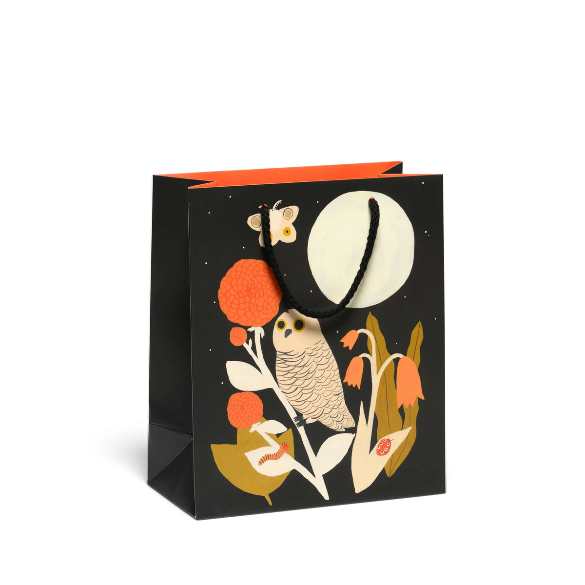 Owl and Moth Gift Bag Medium