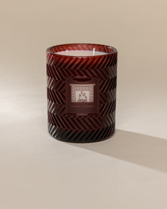 Flames & Flannel 22oz Candle