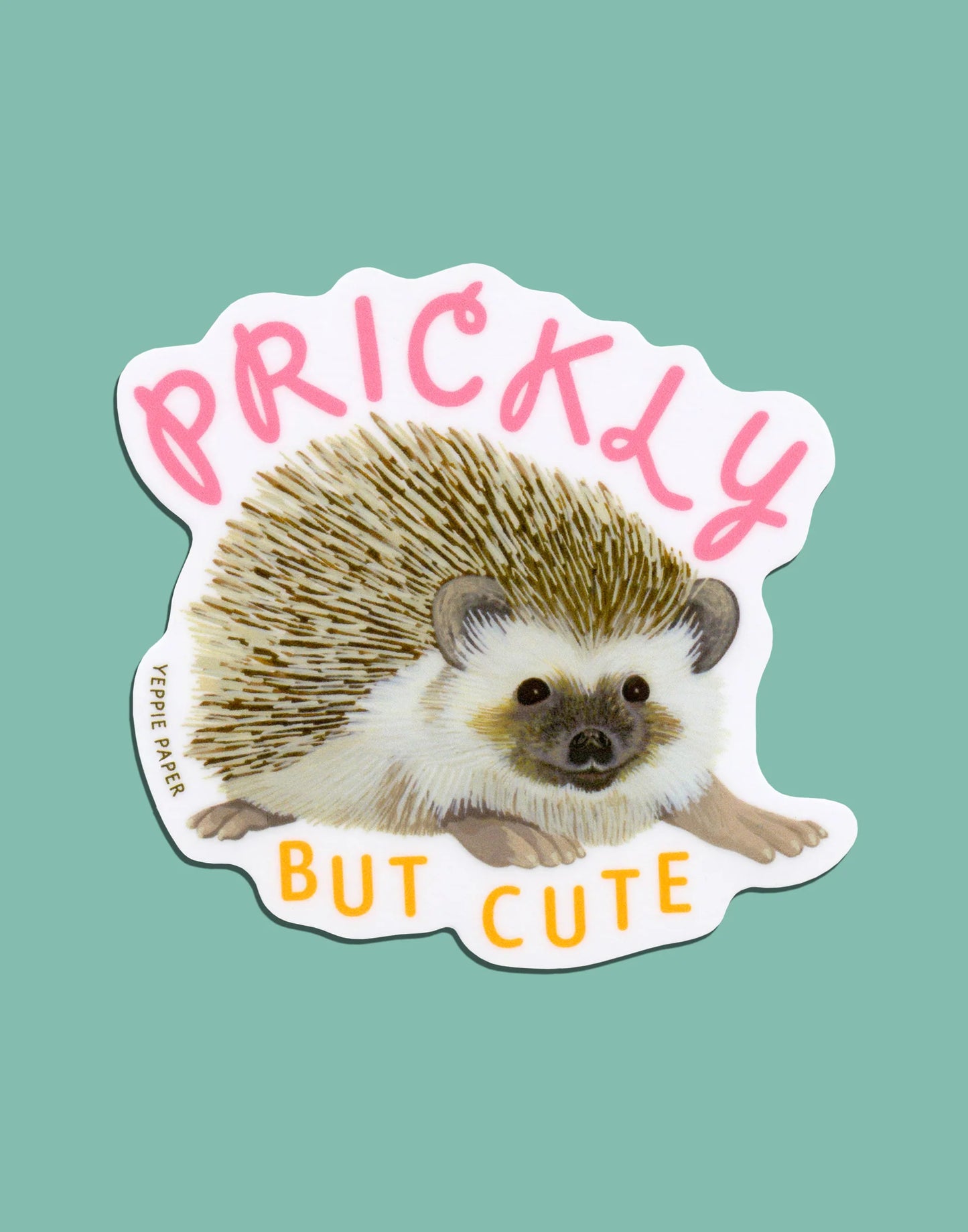 Prickly Hedgehog Sticker