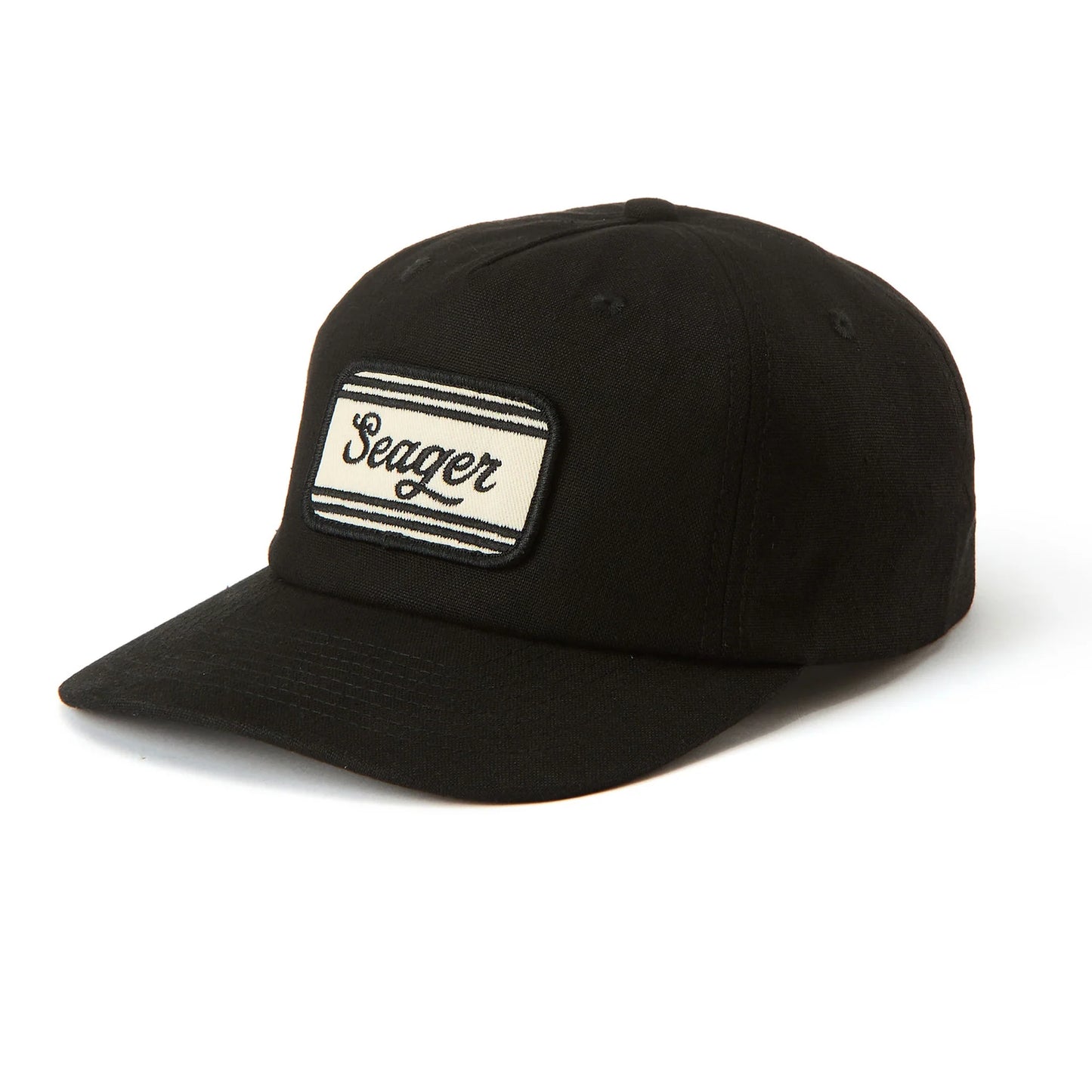 Whitewater Hemp Snapback - Black