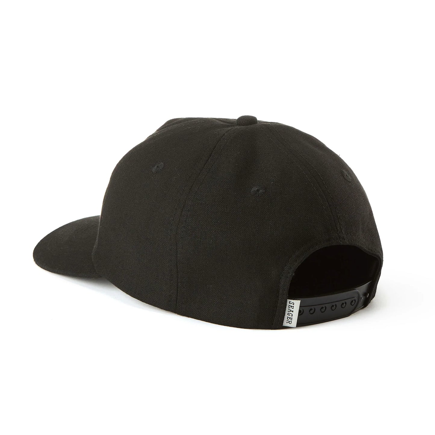 Whitewater Hemp Snapback - Black