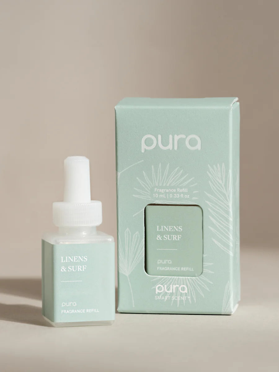 Pura 4 Diffuser Fragrance Refill - Linens & Surf