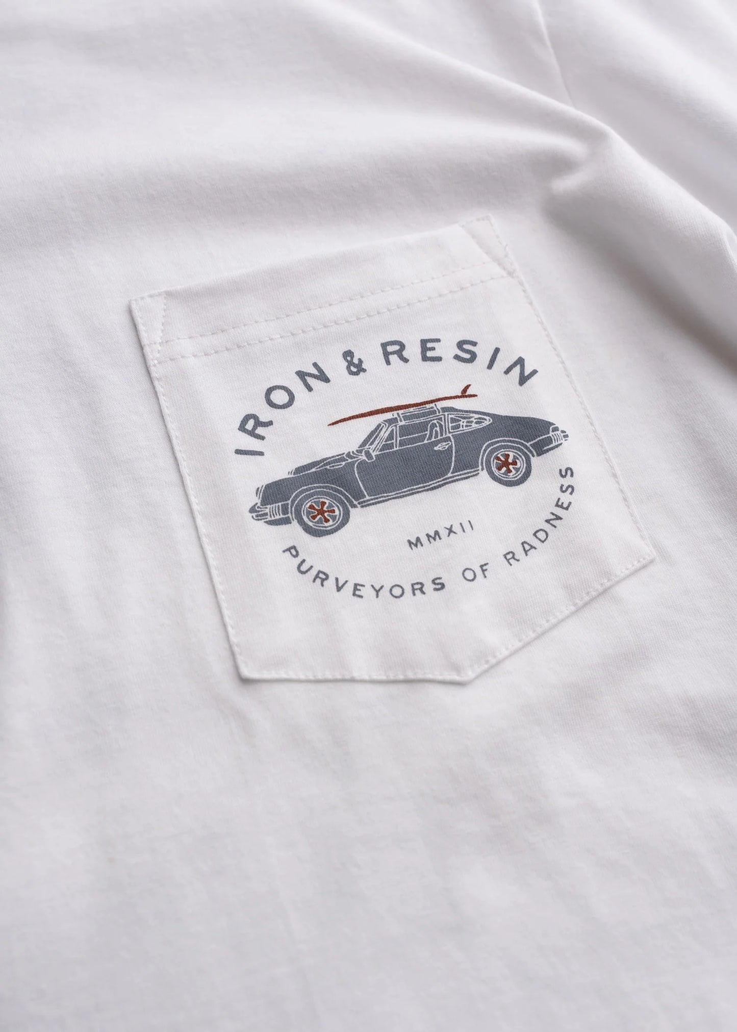 Purveyors Of Radness Pocket Tee - White