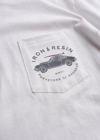 Purveyors Of Radness Pocket Tee - White