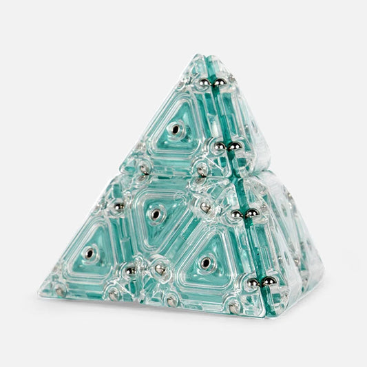 Geode Pyramid - Aqua