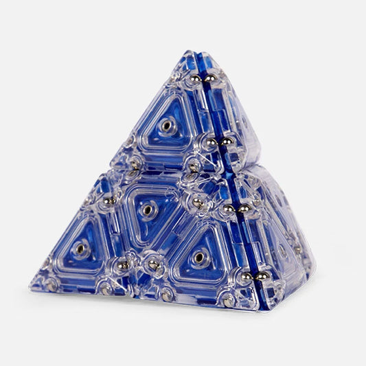 Geode Pyramid - Cobalt