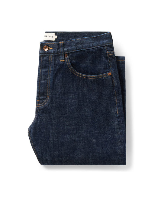 The Democratic Jean - Rinsed Organic Selvedge