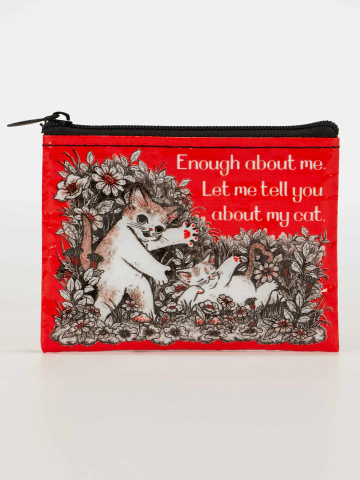 Tell Me About My Cat Coin Purse
