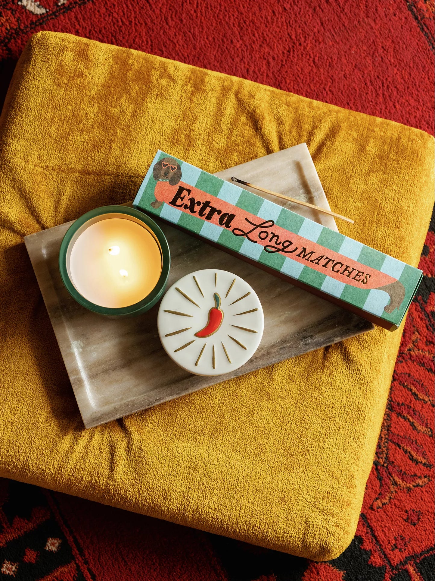 Slender Dachshund Boxed Matches