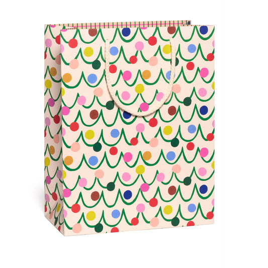 Festive Globes Gift Bag Large