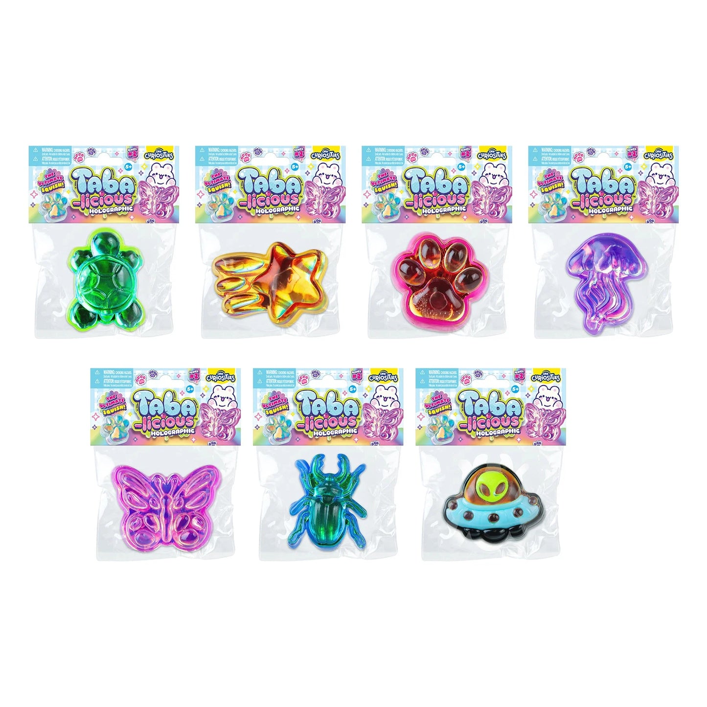 Taba-licious Assorted Holographic Squishies (Max of 3 Per Household)