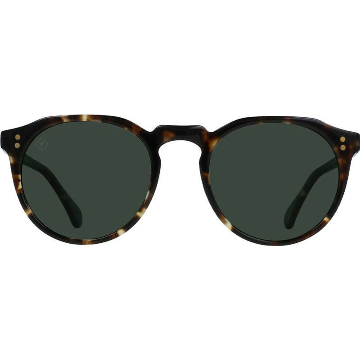Remmy Sunglasses Brindle Tortoise/Green Polarized