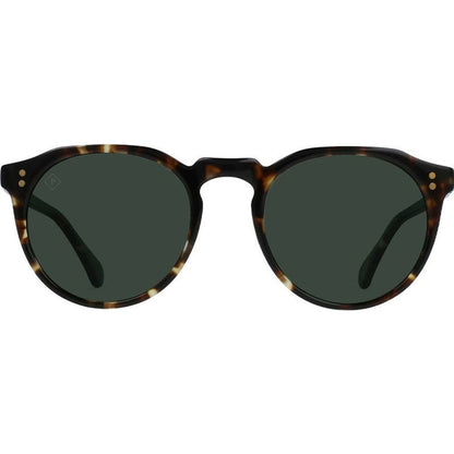 Remmy Sunglasses Brindle Tortoise/Green Polarized