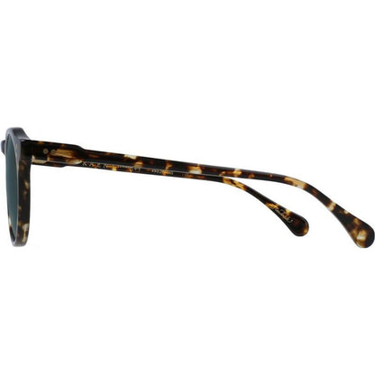Remmy Sunglasses Brindle Tortoise/Green Polarized