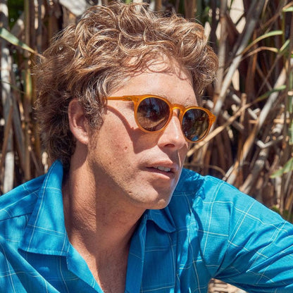 Remmy Sunglasses Honey/Green Polarized
