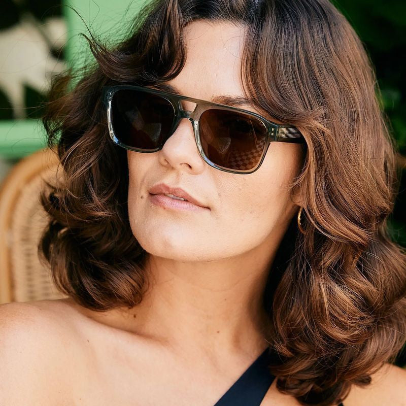 Rifka Sunglasses Cambria/Vibrant Brown Polarised
