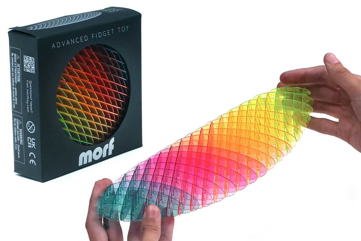 Morf Fidget Worm Rainbow - Big