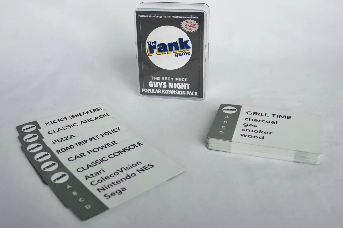 The Rank Game Expansion & Standalone Pack: Guys Night