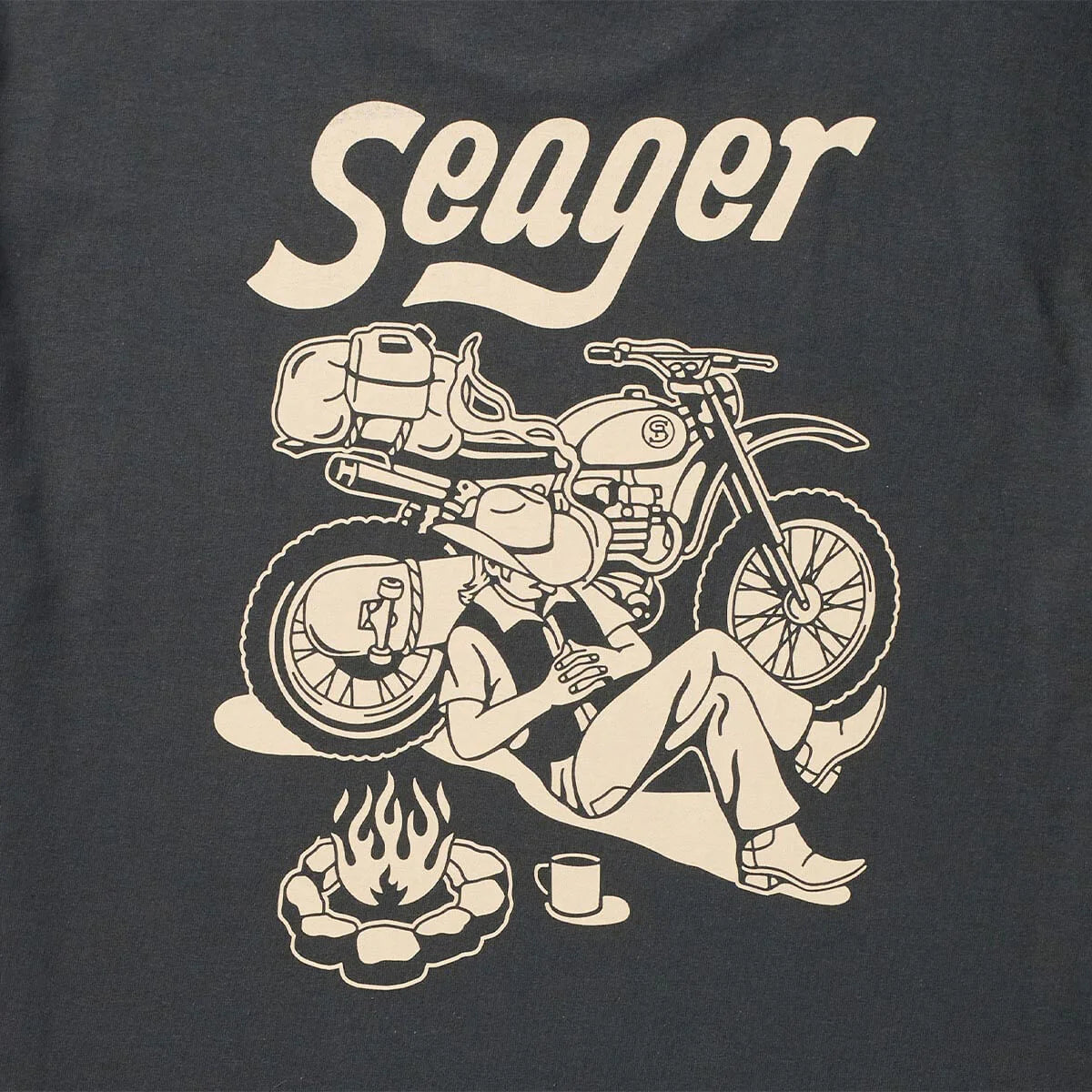 Romero Tee - Vintage Black