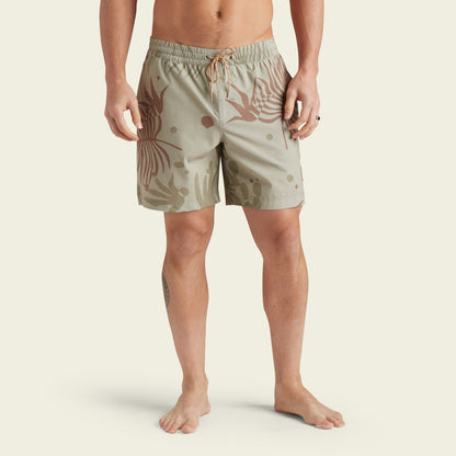 Final Sale - Deep Set Boardshorts - Forest Floor : Natural