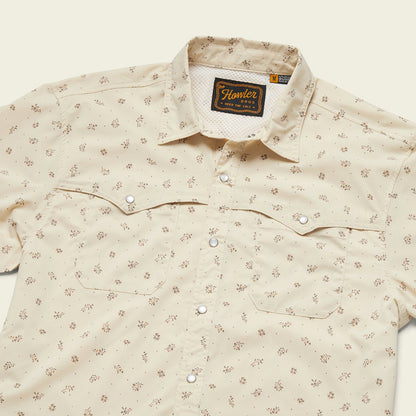 FINAL SALE - Open Country Tech Shirt - Guadalupe Floral : Brown Rice