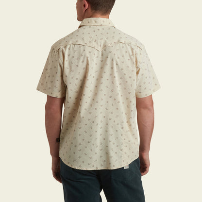 FINAL SALE - Open Country Tech Shirt - Guadalupe Floral : Brown Rice