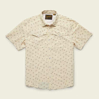 FINAL SALE - Open Country Tech Shirt - Guadalupe Floral : Brown Rice