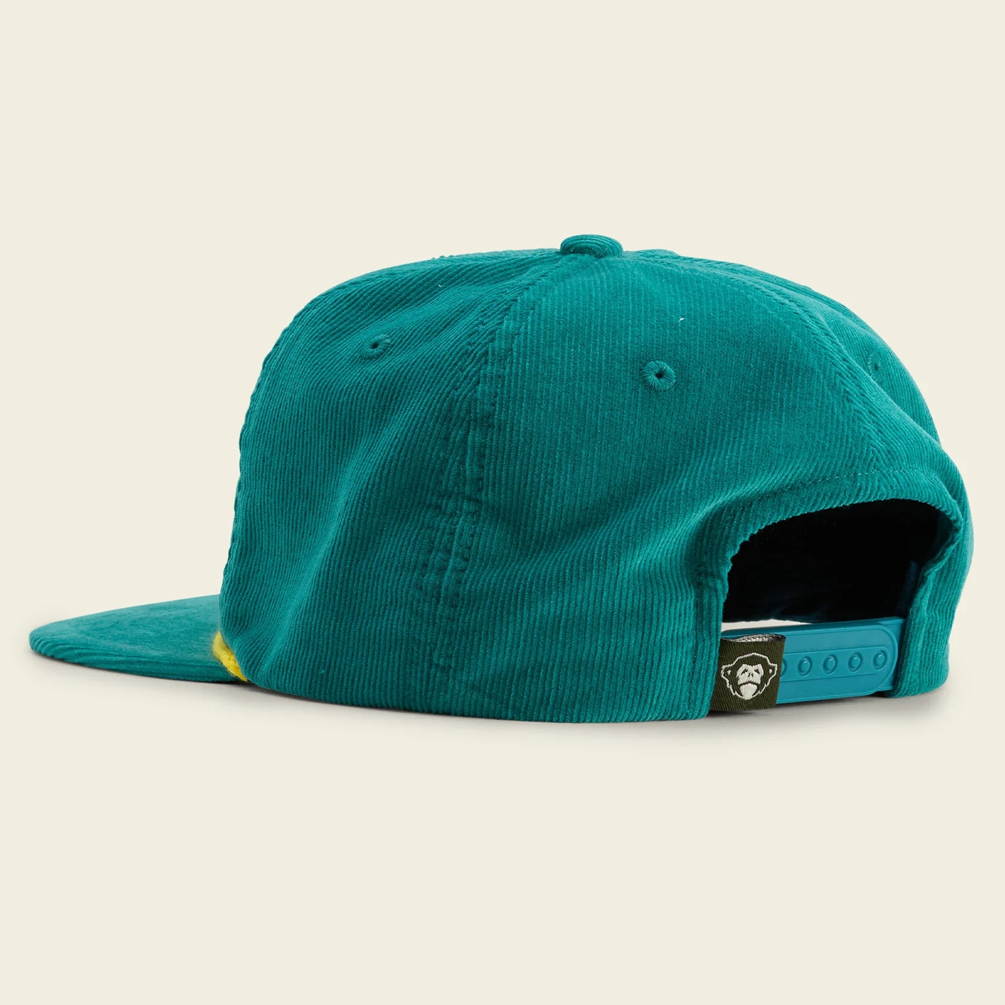 Howler Beach Club Snapback: Teal Corduroy