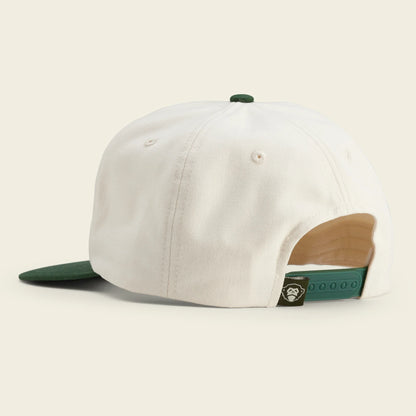 Island Time Snapback - Off White/Green