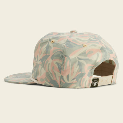 Monstera Mash Snapback: Sherbert