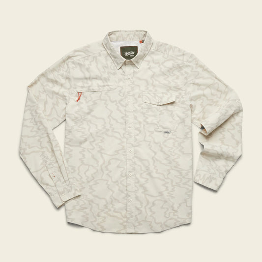 Matagorda Longsleeve : Ocean Motion : Off White