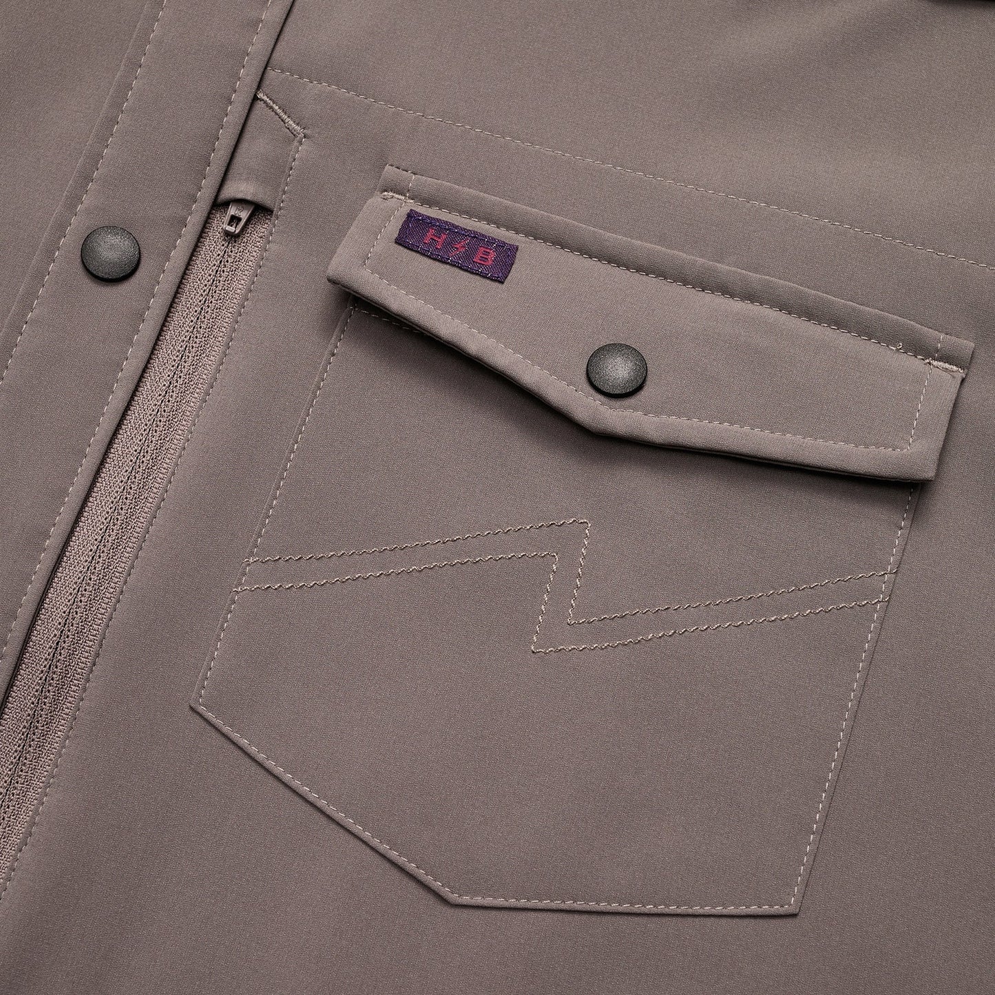 Emerger Tech Shortsleeve : Ash