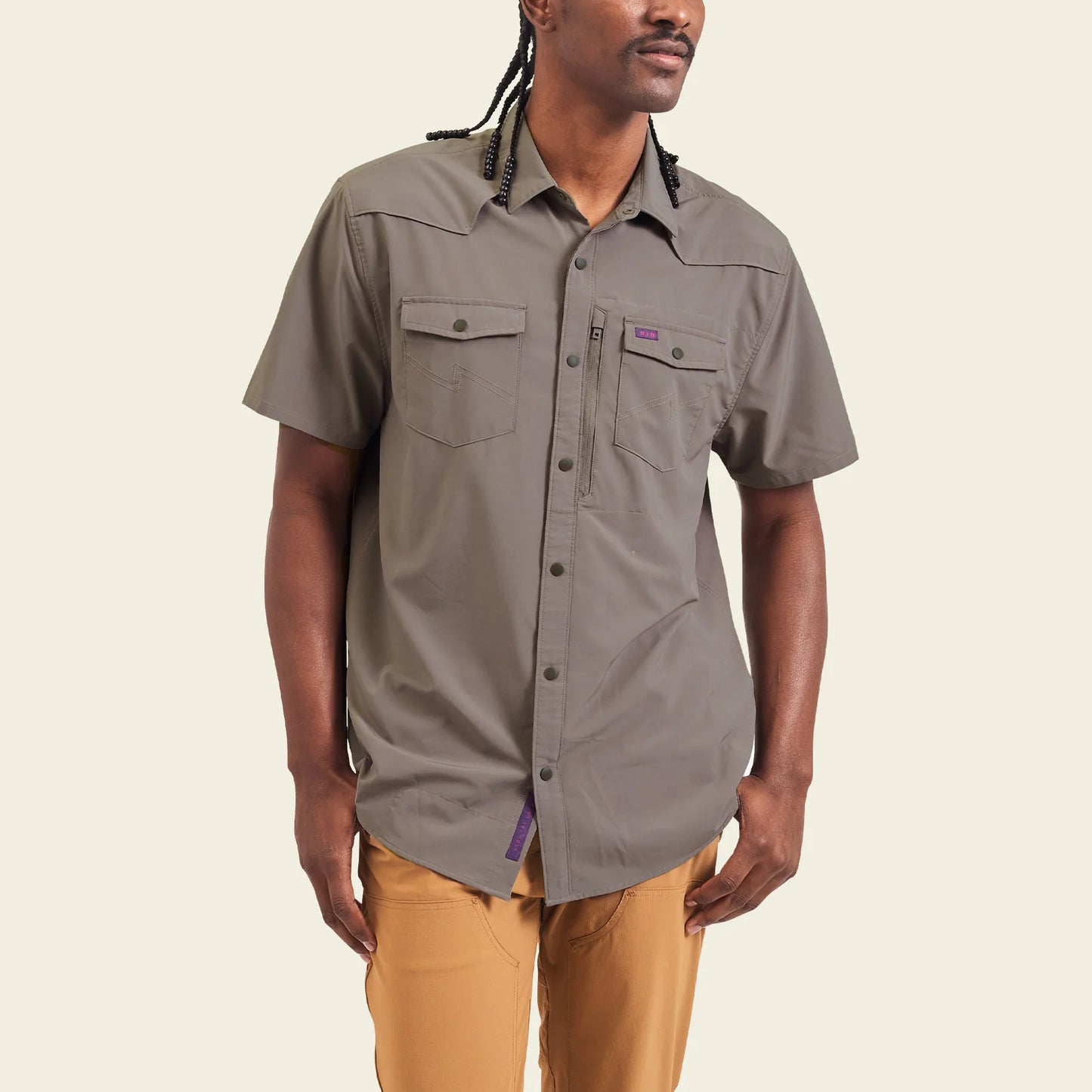 Emerger Tech Shortsleeve : Ash