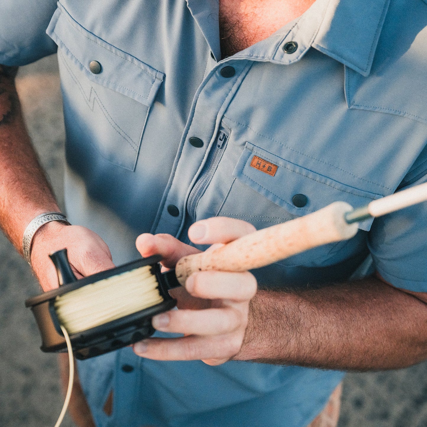 Emerger Tech Shortsleeve : Berges Blue