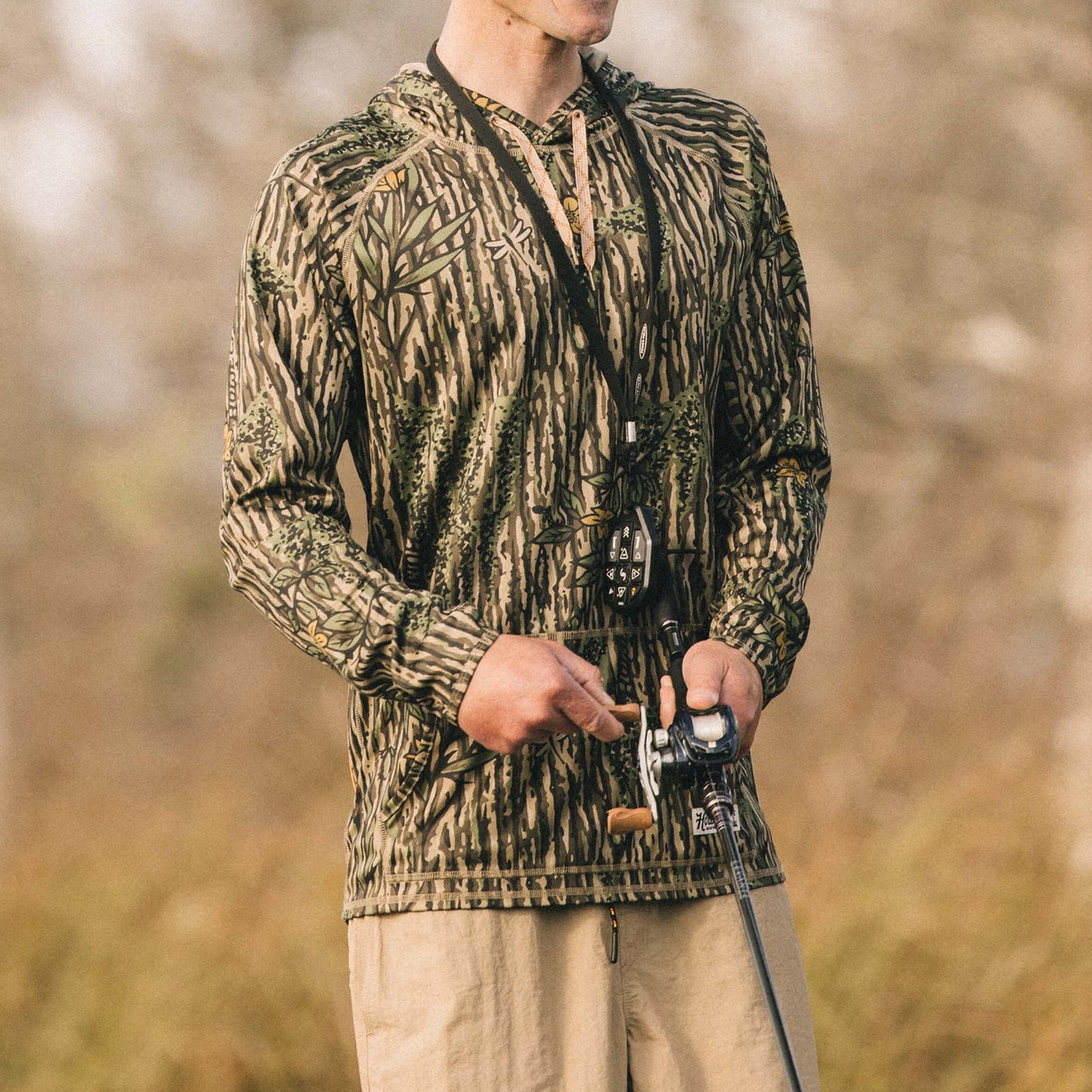 Loggerhead Hoodie - Swamp Country Camo