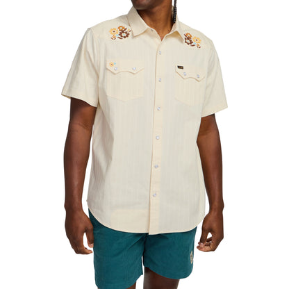 Crosscut Deluxe Snapshirt - Flower Power