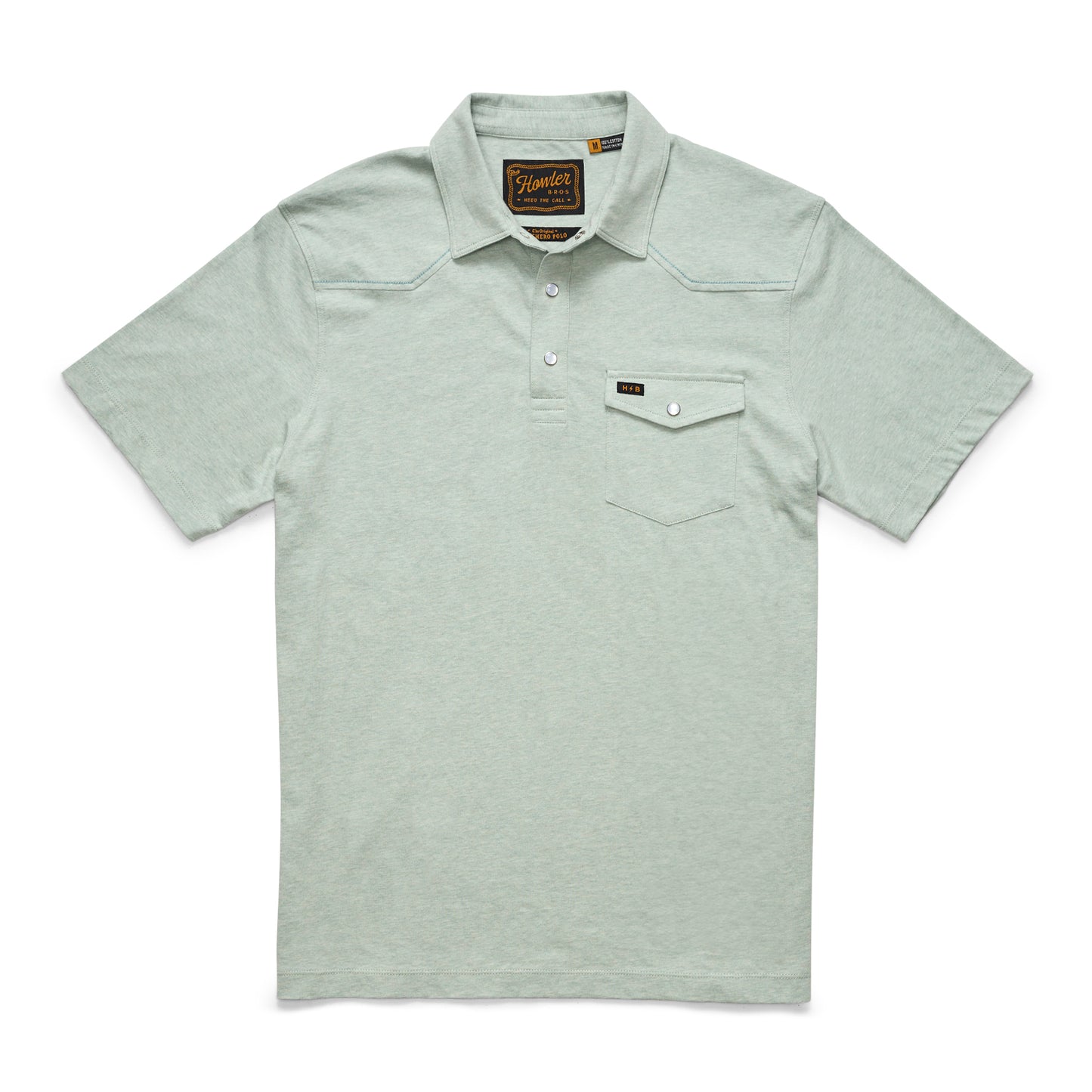 Ranchero Polo: Seafoam