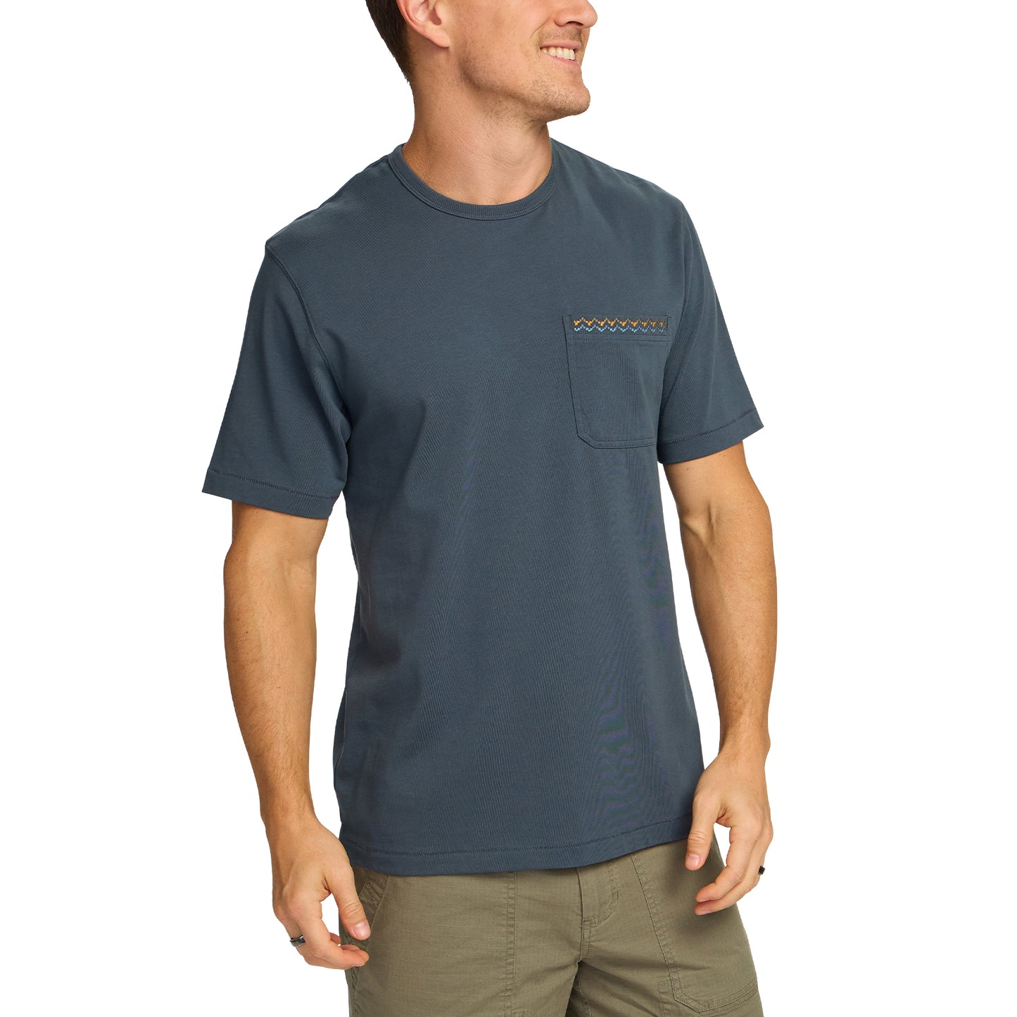 Spectrum Pocket Tee : Dark Slate