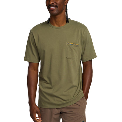 Spectrum Pocket Tee : Lichen Green