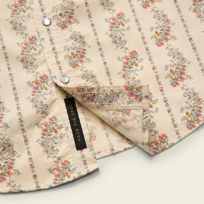 Open Country Tech Shirt - Grampa's Curtains - Natural