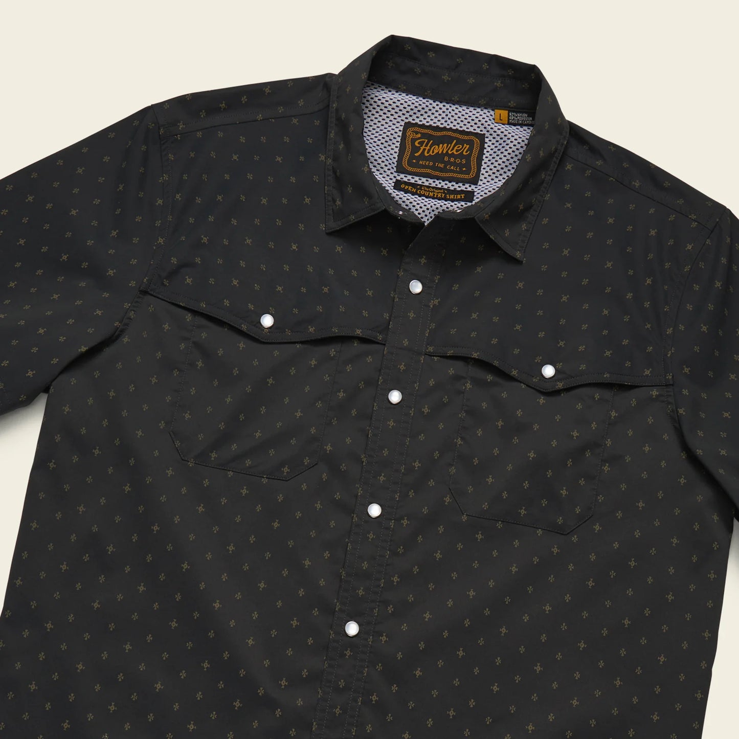 Open Country Tech Shirt - Supernova - Antique Black