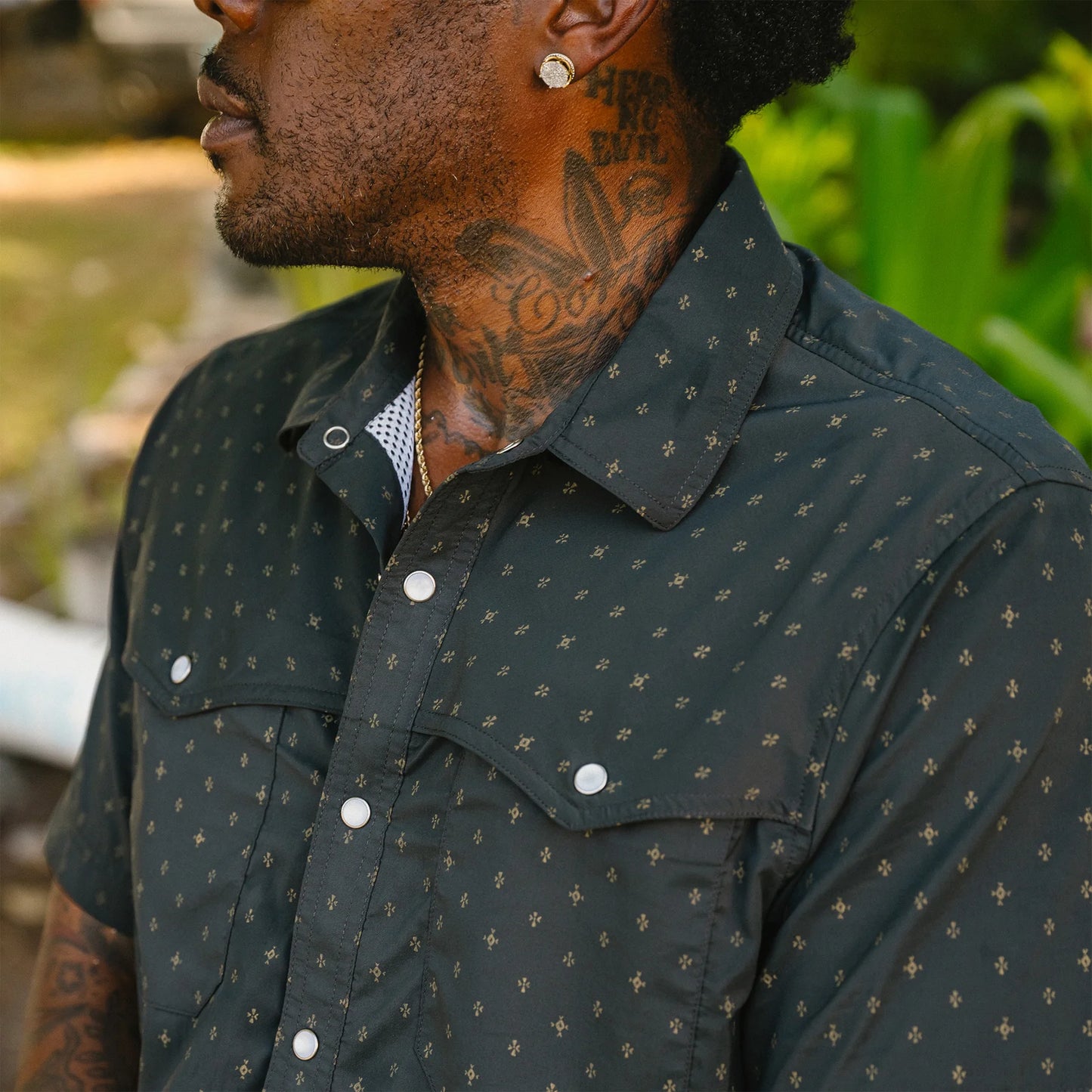 Open Country Tech Shirt - Supernova - Antique Black