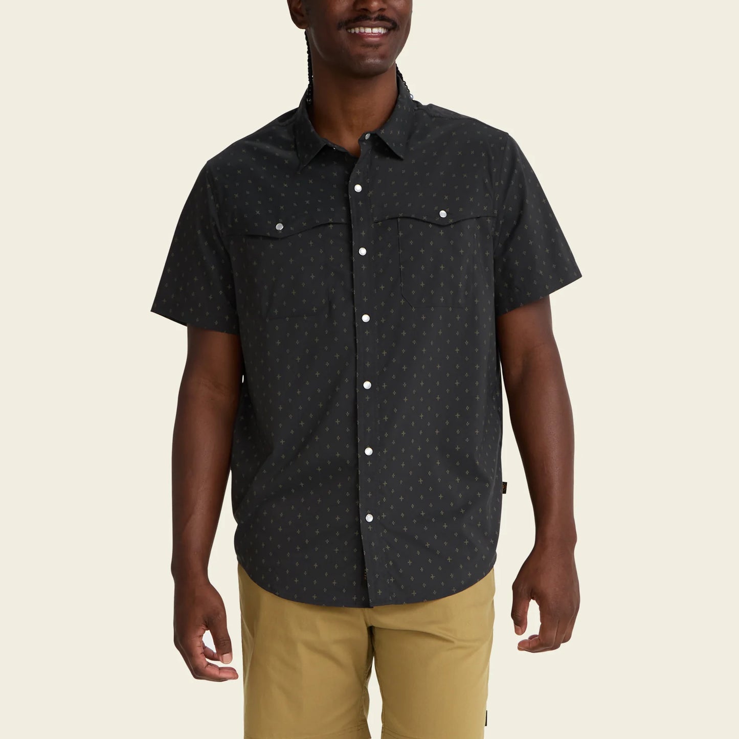 Open Country Tech Shirt - Supernova - Antique Black
