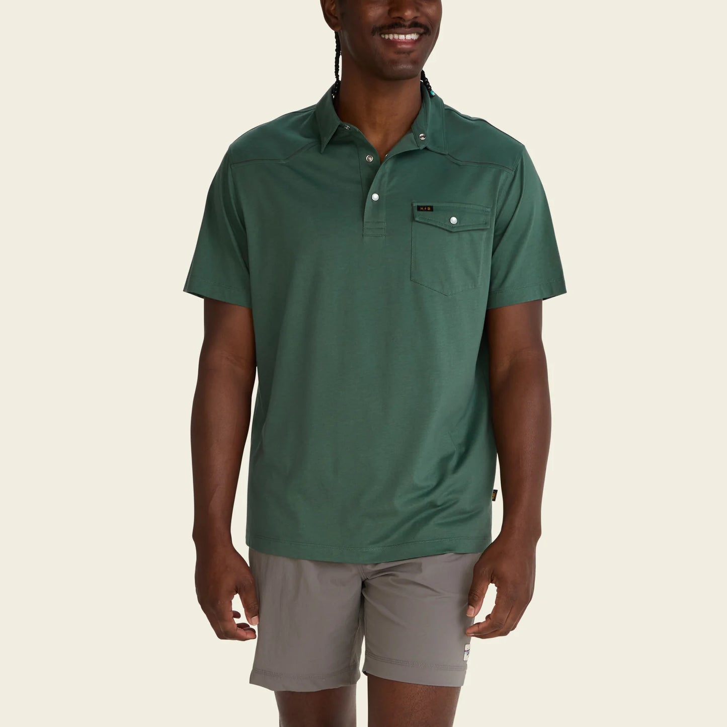 Ranchero Polo - Fern Green