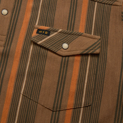 Ranchero Polo - Old Bill Stripe : Otter